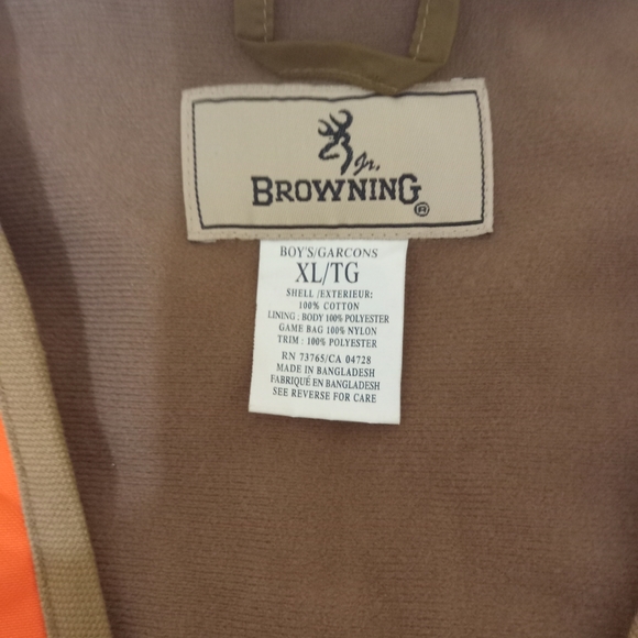 Browning Pheasents Forever Hunting Vest, VG Condition - Picture 5 of 10